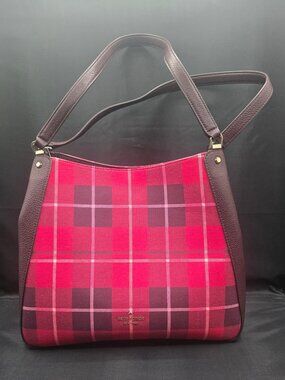 Kate Spade Leila Medium Triple Compartment Shoulder Bag WKR00653 Bright Rose